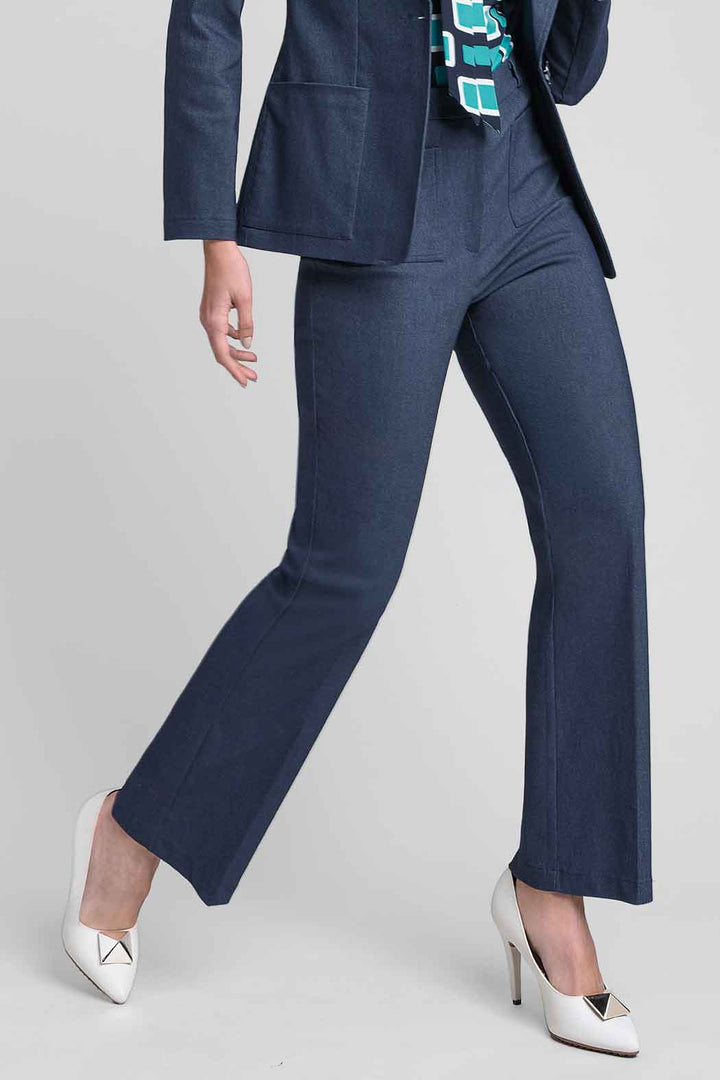 Pantalon Liso Corte Recto