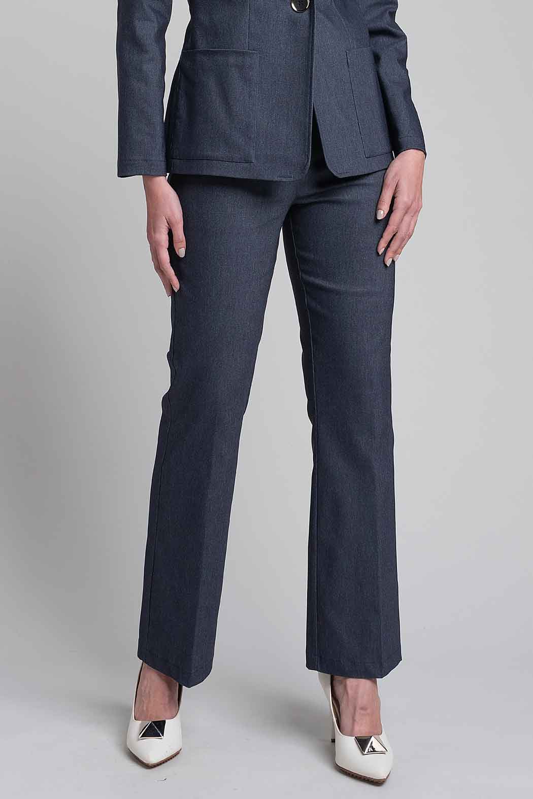 Pantalon Liso Corte Recto