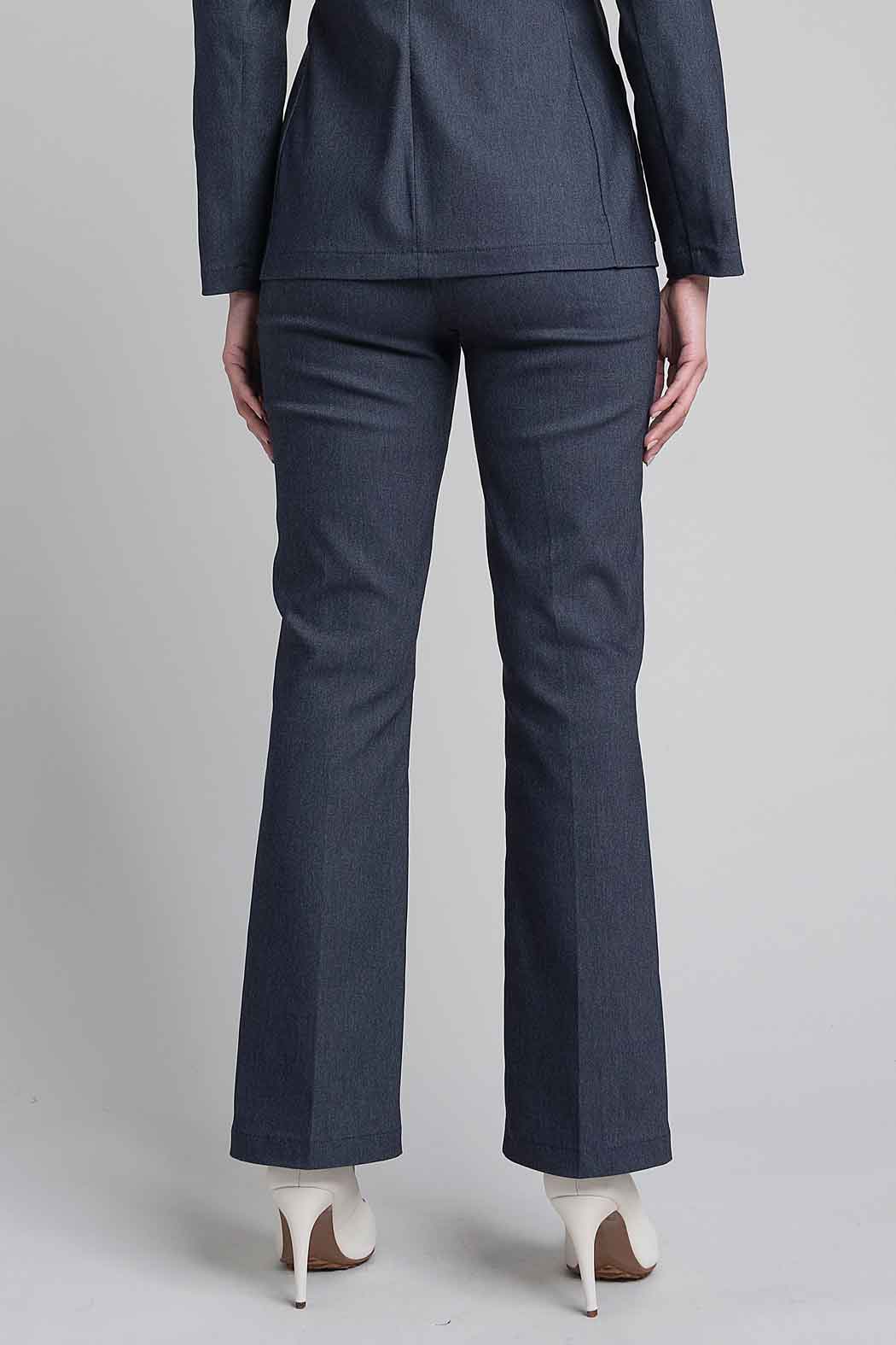 Pantalon Liso Corte Recto