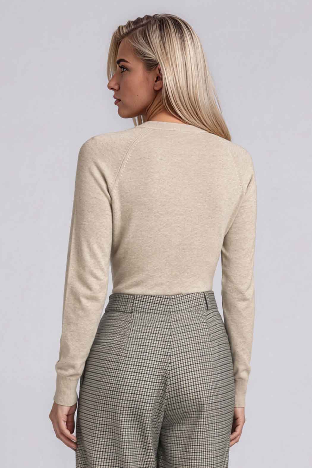Sueter Liso Con Cuello Alto