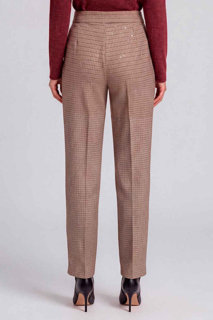 Pantalon Corte Amplio Con Estampado