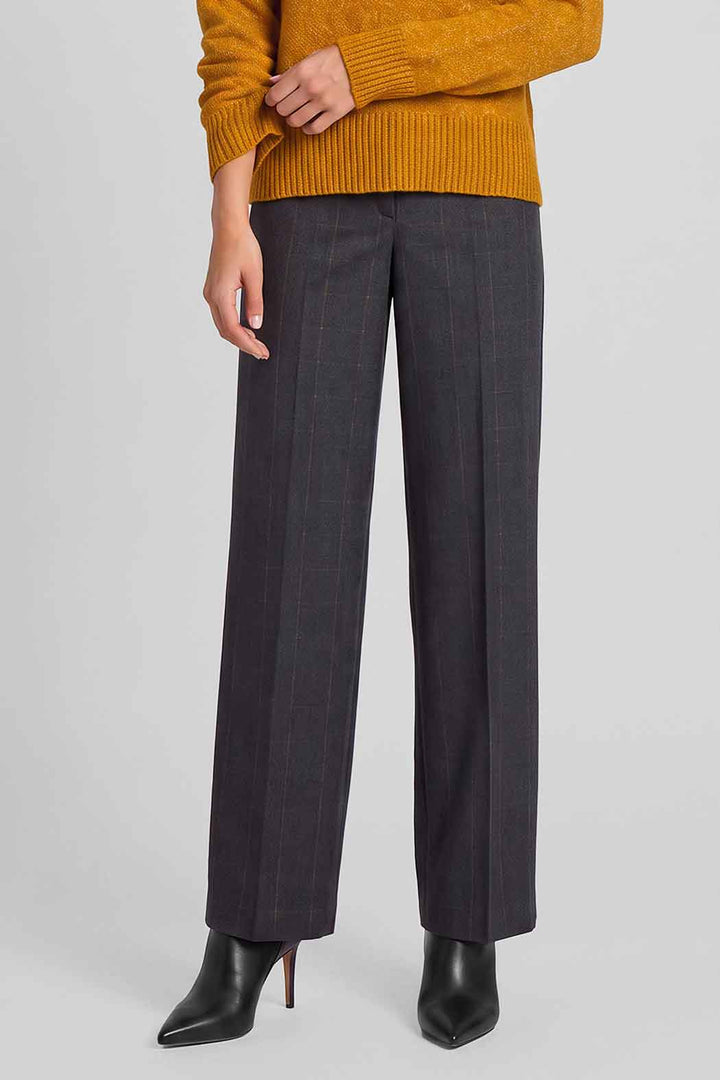 Pantalon Estampado Corte Amplio