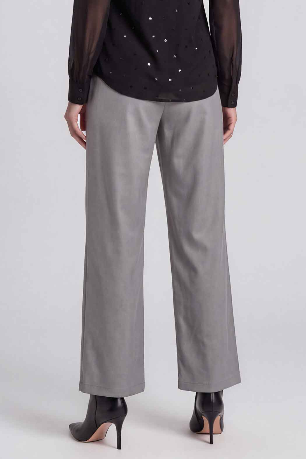 Pantalon Liso Corte Recto