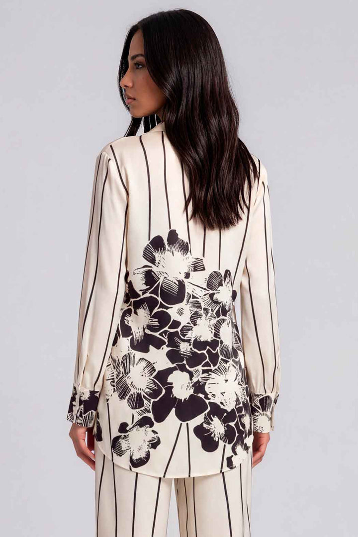 Bluson Con Estampado Floral