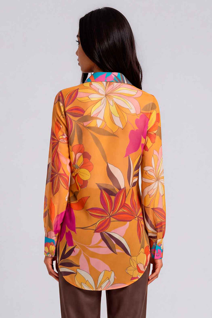 Bluson Con Estampado Floral