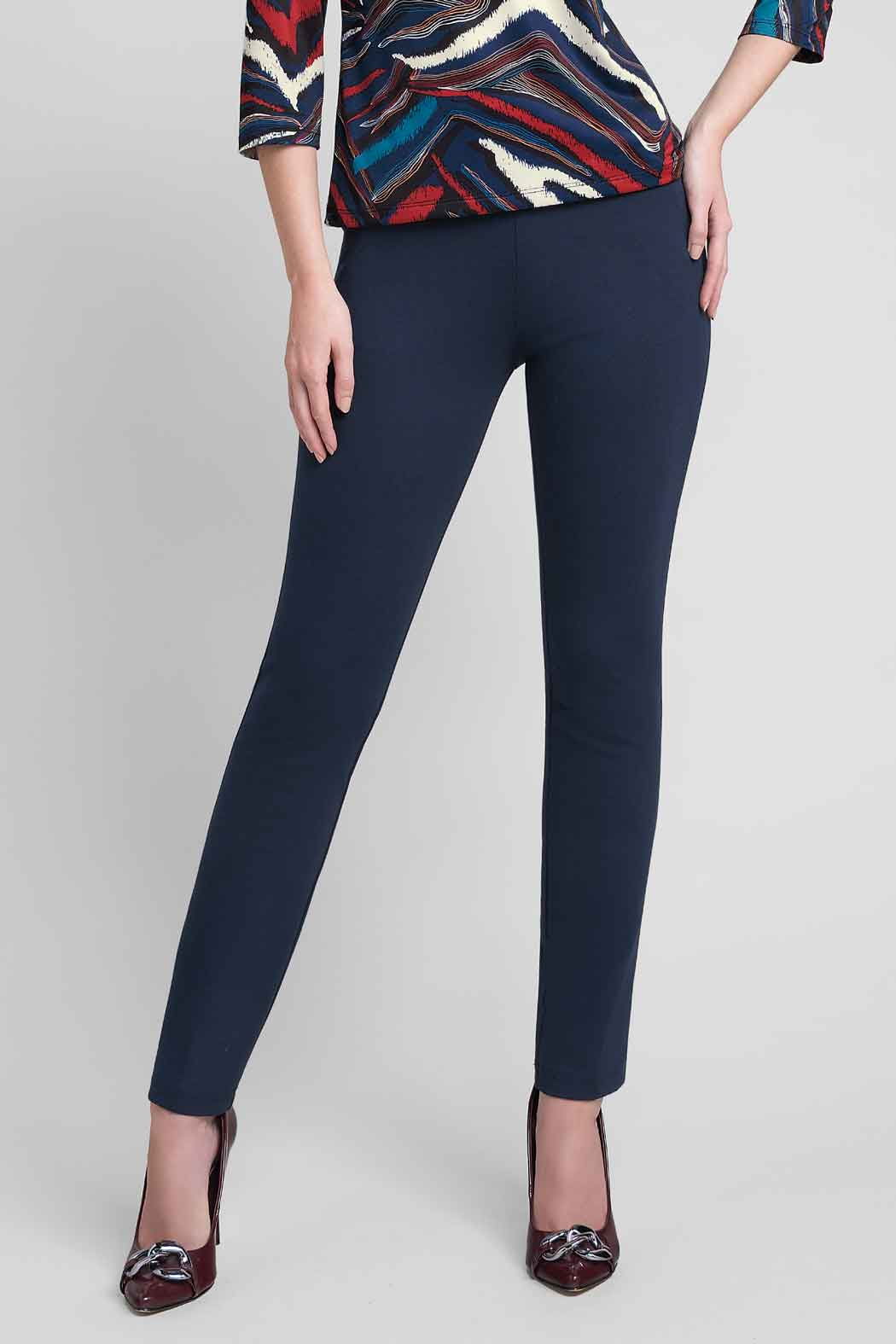 Pantalon Corte Recto Con Cierre En Bolsas