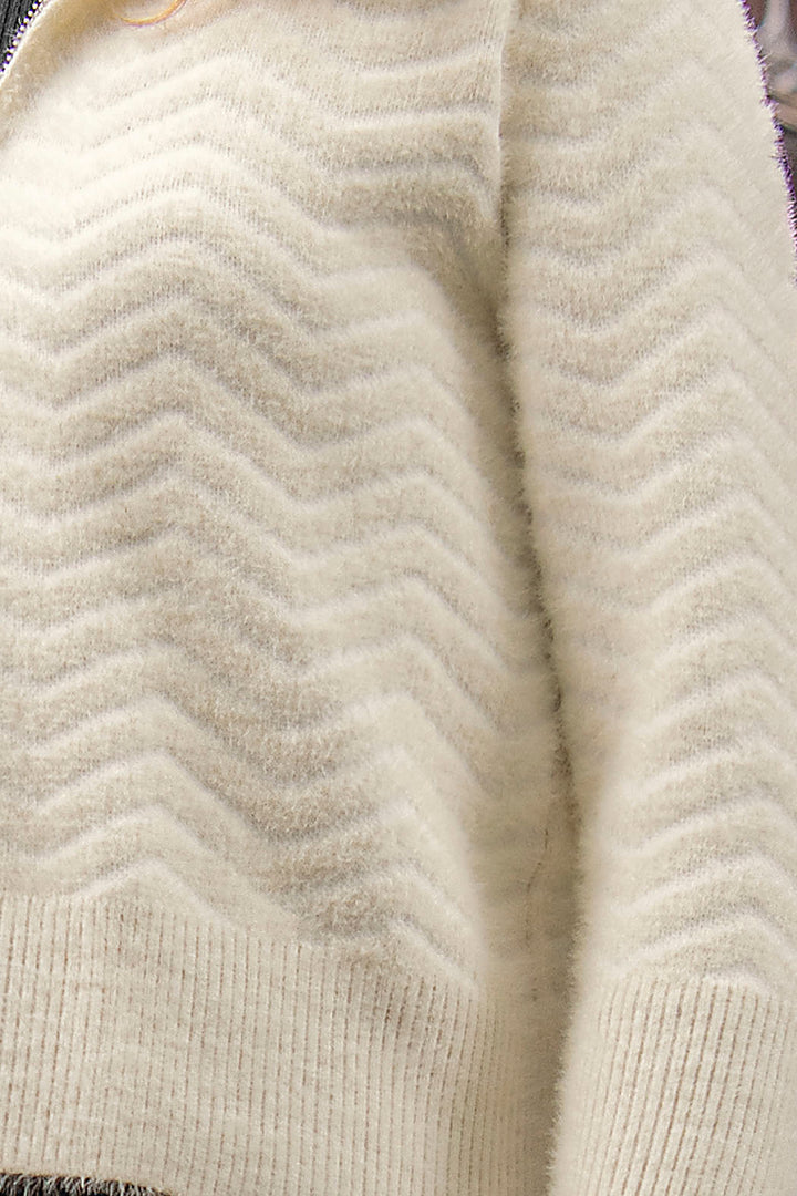 Sueter Con Cuello De Peluche