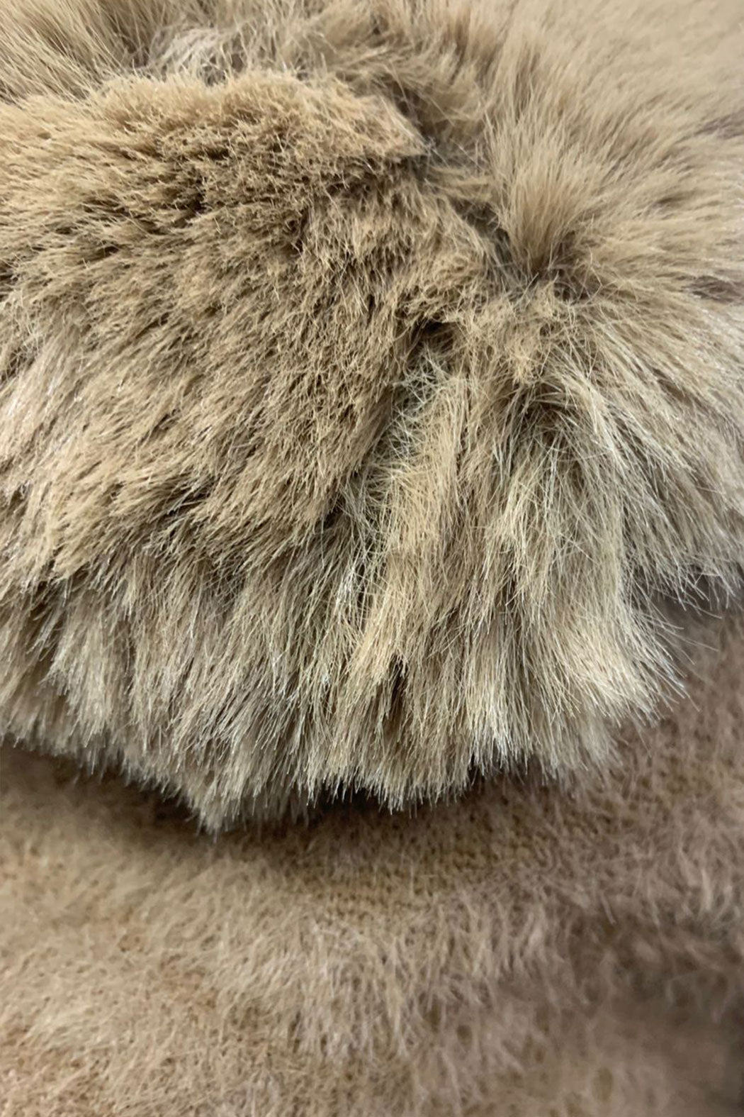 Sueter Con Cuello De Peluche