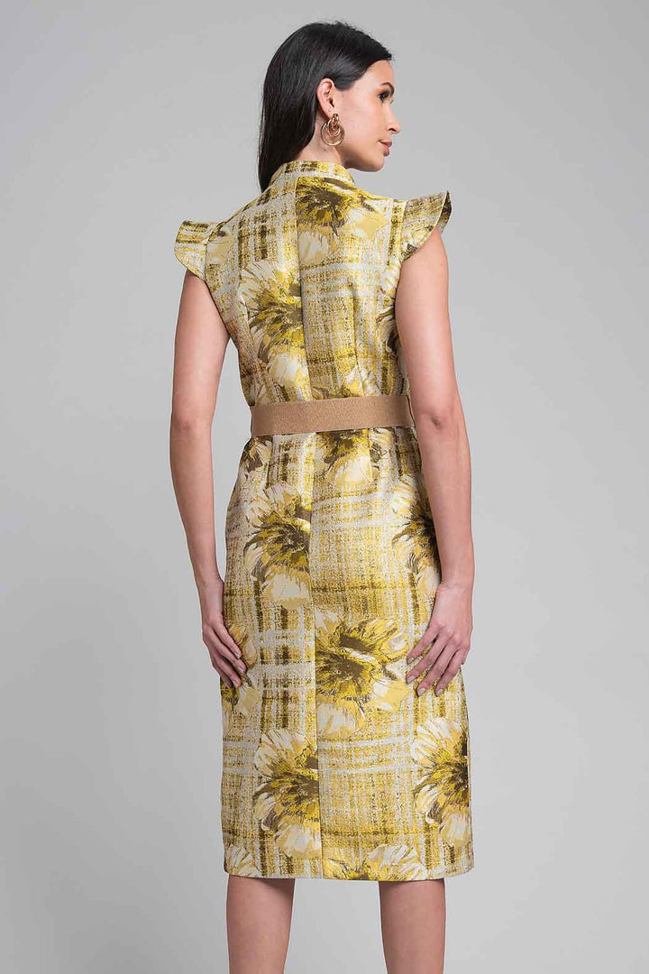 Vestido Camisero Con Bolsas De Parche