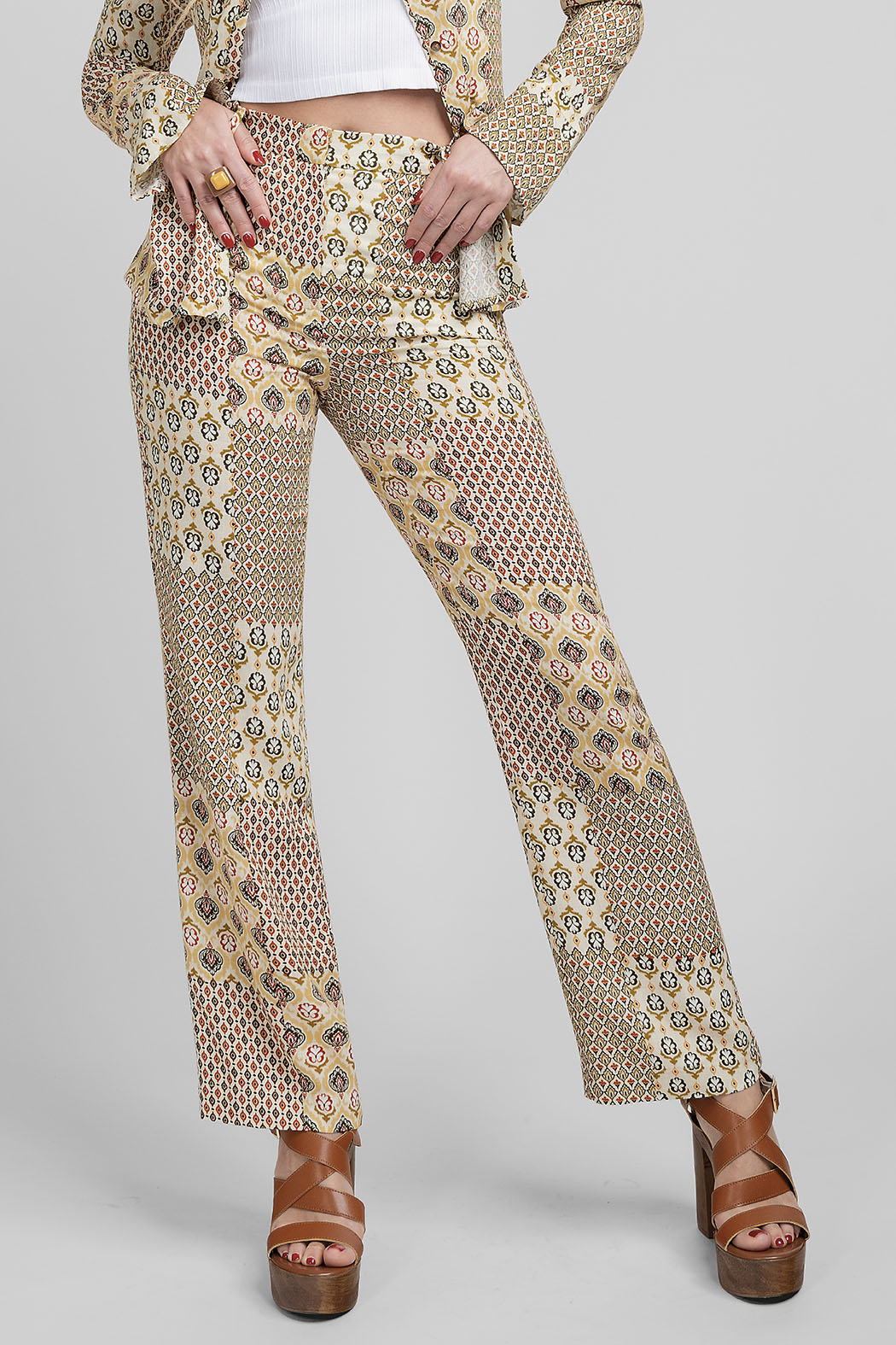 Pantalon Suelto Estampado