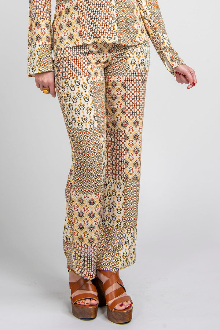 Pantalon Suelto Estampado