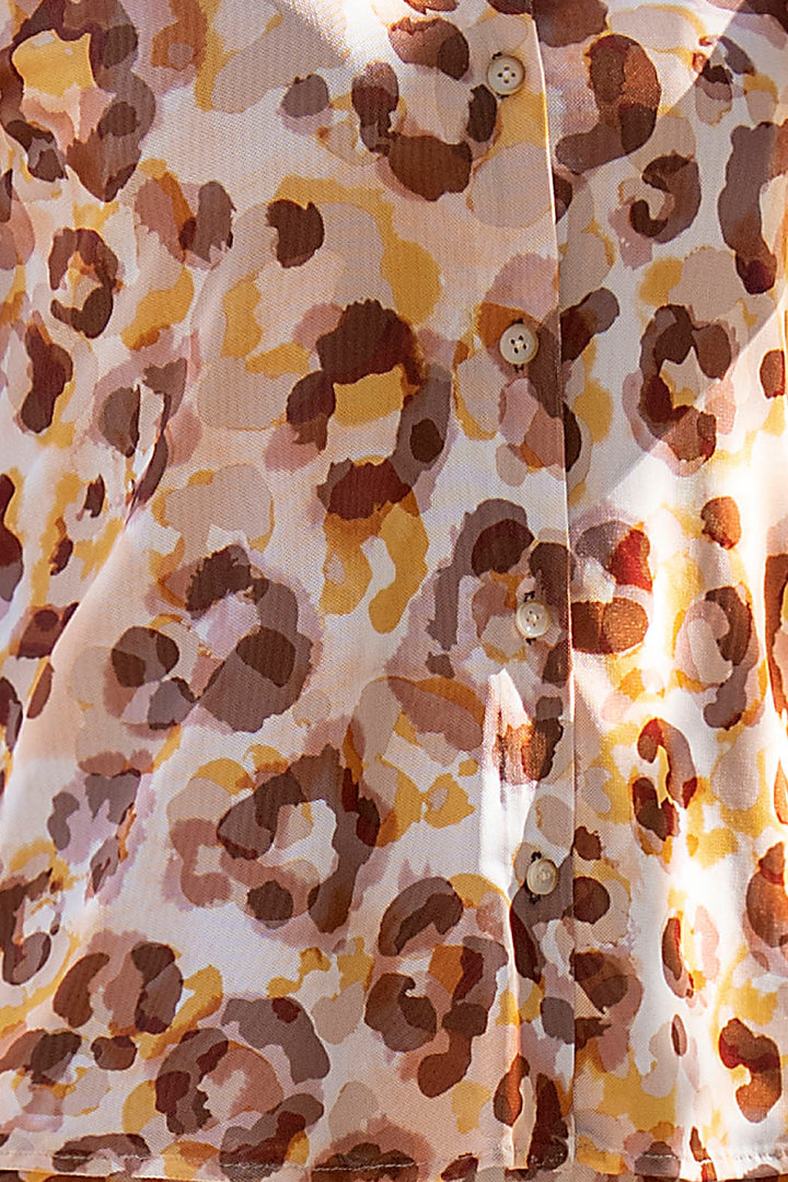 Blusa Camisera Estampada