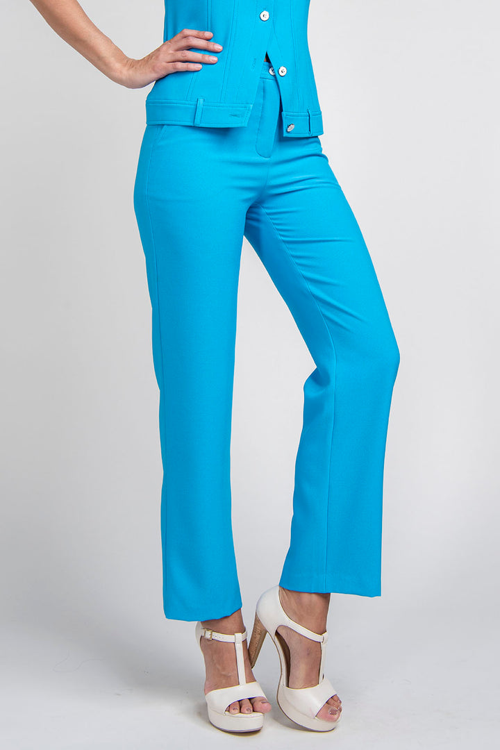 Pantalon Liso Con Bolsillos