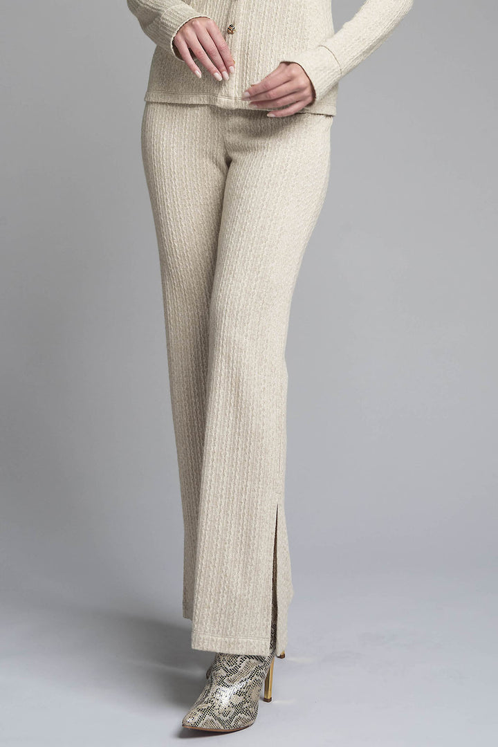 Pantalon De Punto Corte Recto