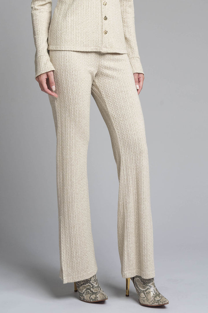 Pantalon De Punto Corte Recto