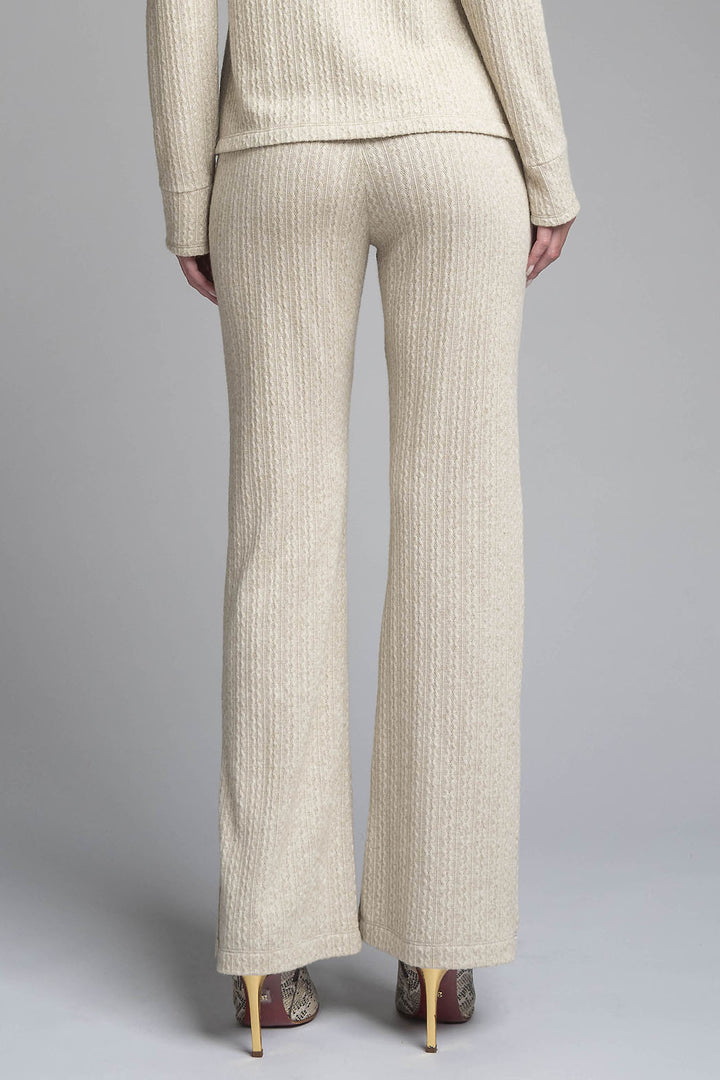 Pantalon De Punto Corte Recto