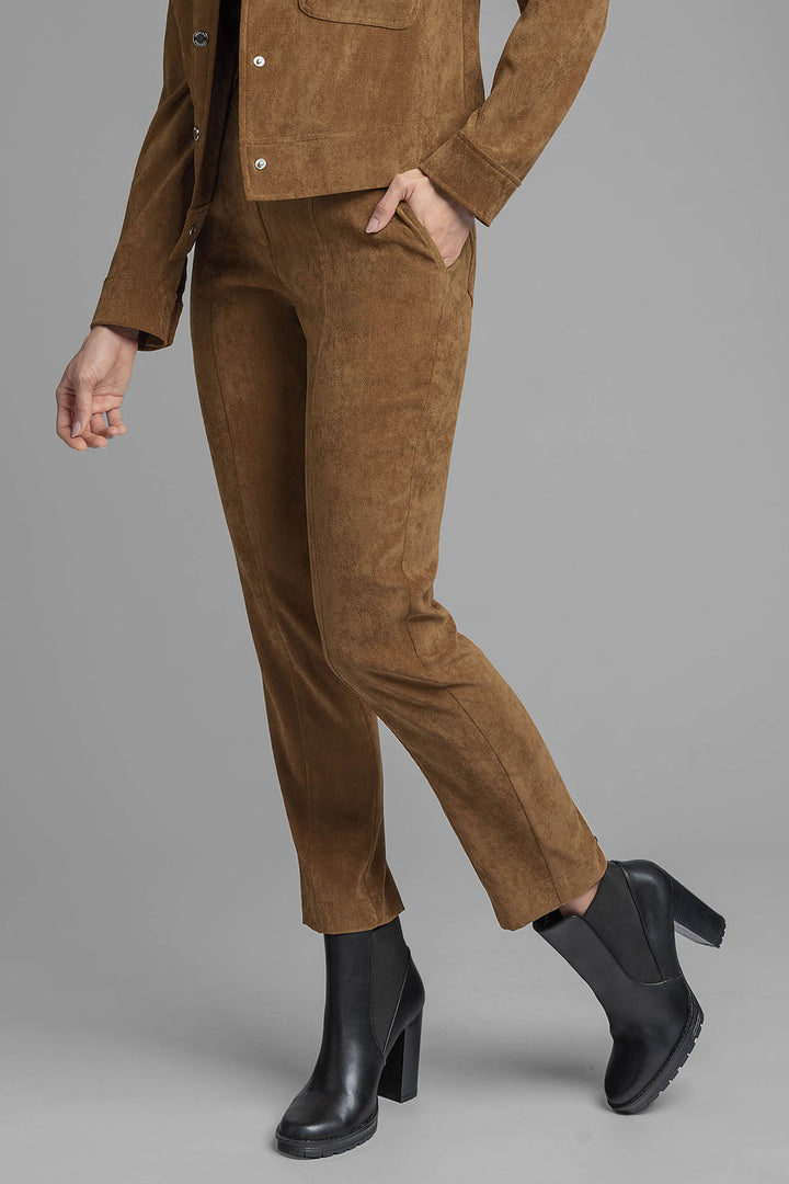 Pantalon De Pana Corte Recto