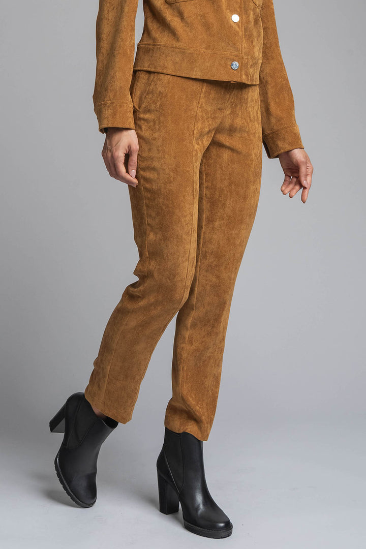 Pantalon De Pana Corte Recto