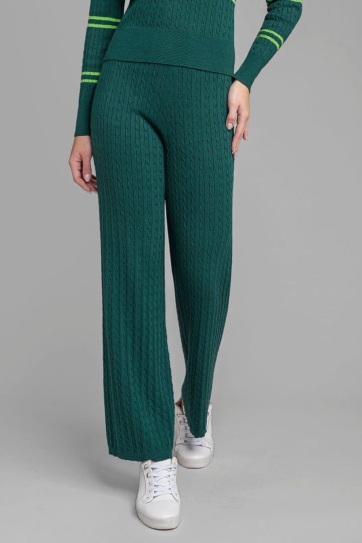 Pantalon Corte Recto De Punto
