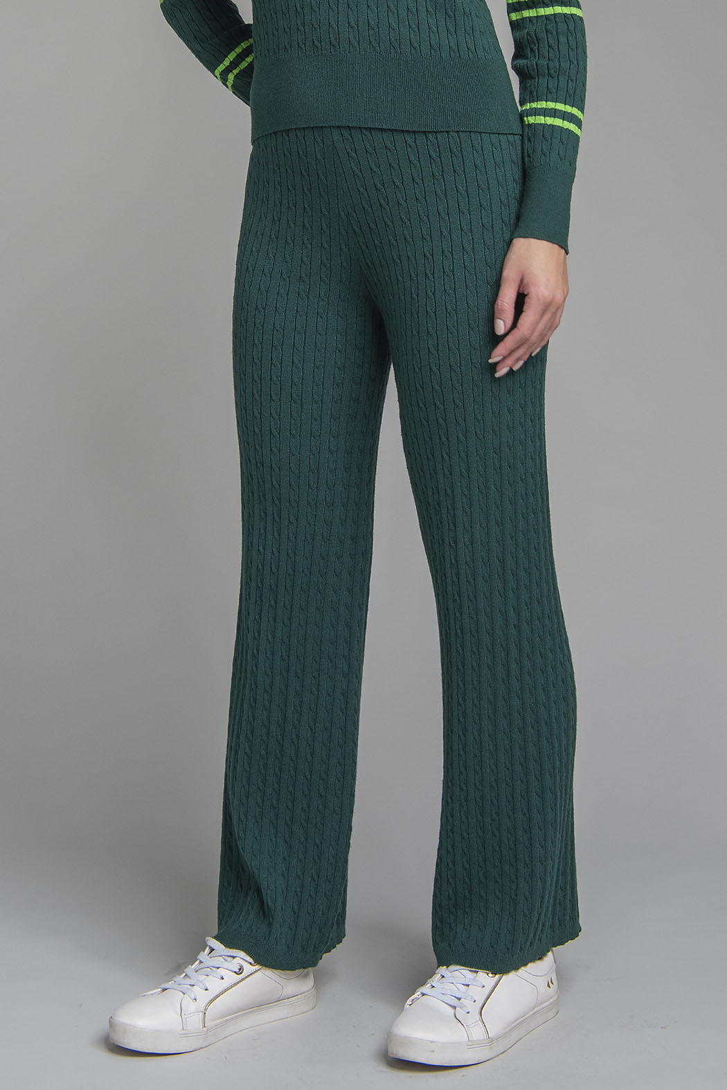 Pantalon Corte Recto De Punto
