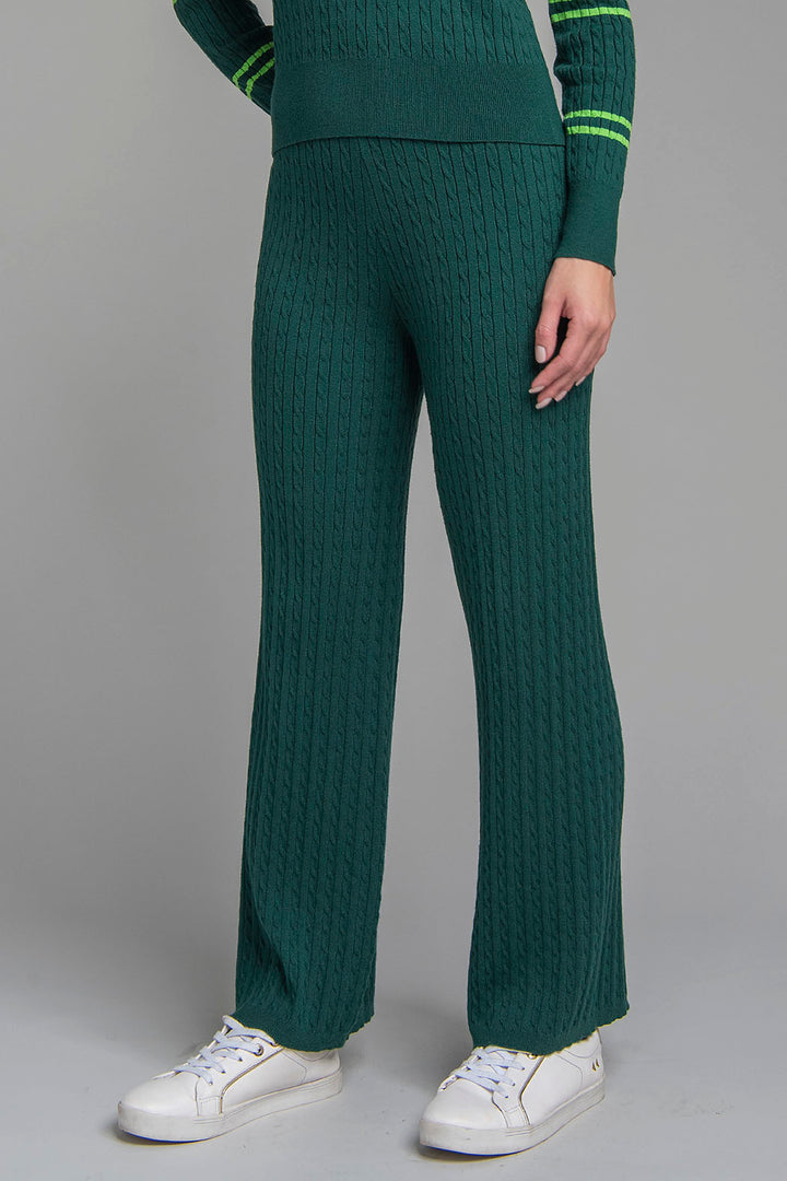 Pantalon Corte Recto De Punto