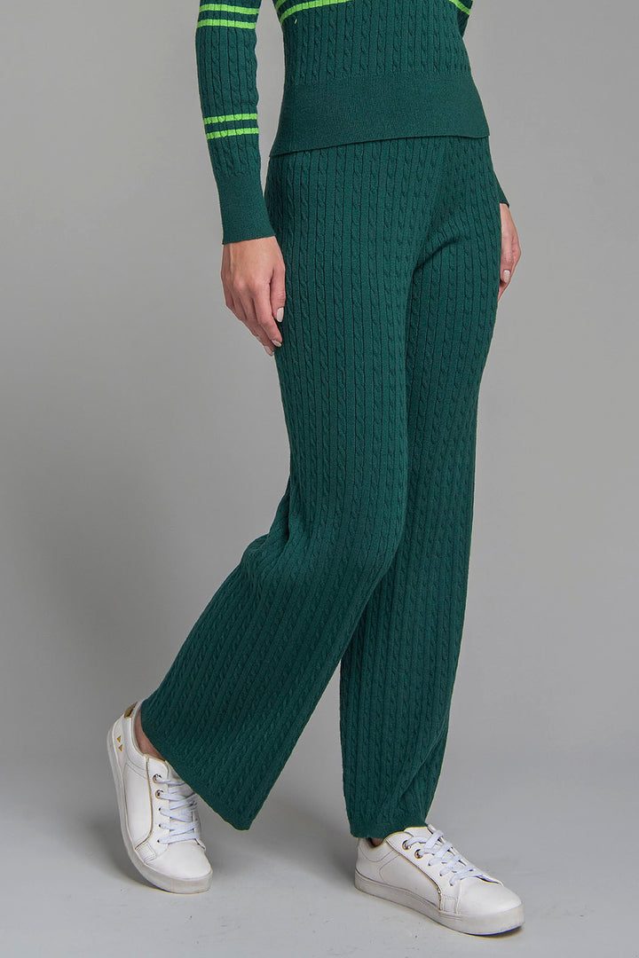 Pantalon Corte Recto De Punto