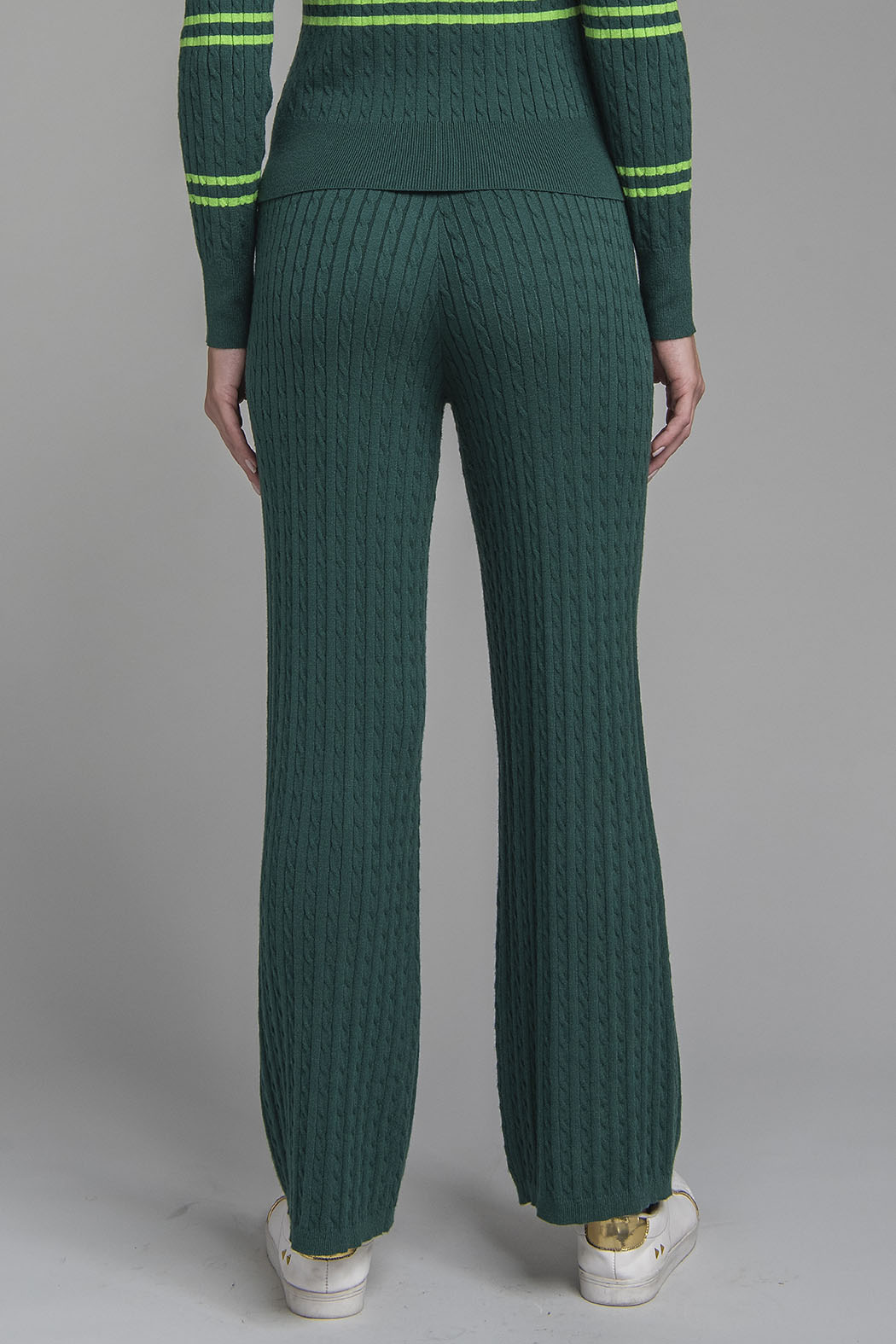 Pantalon Corte Recto De Punto