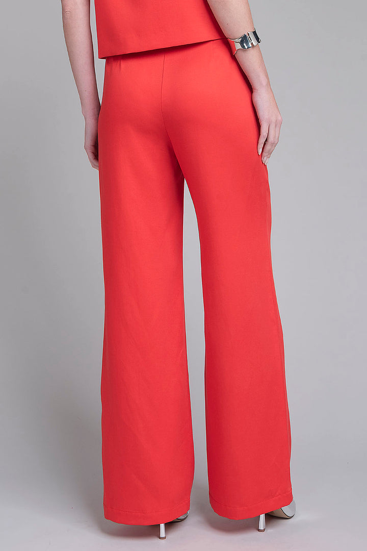 Pantalon Liso Corte Recto