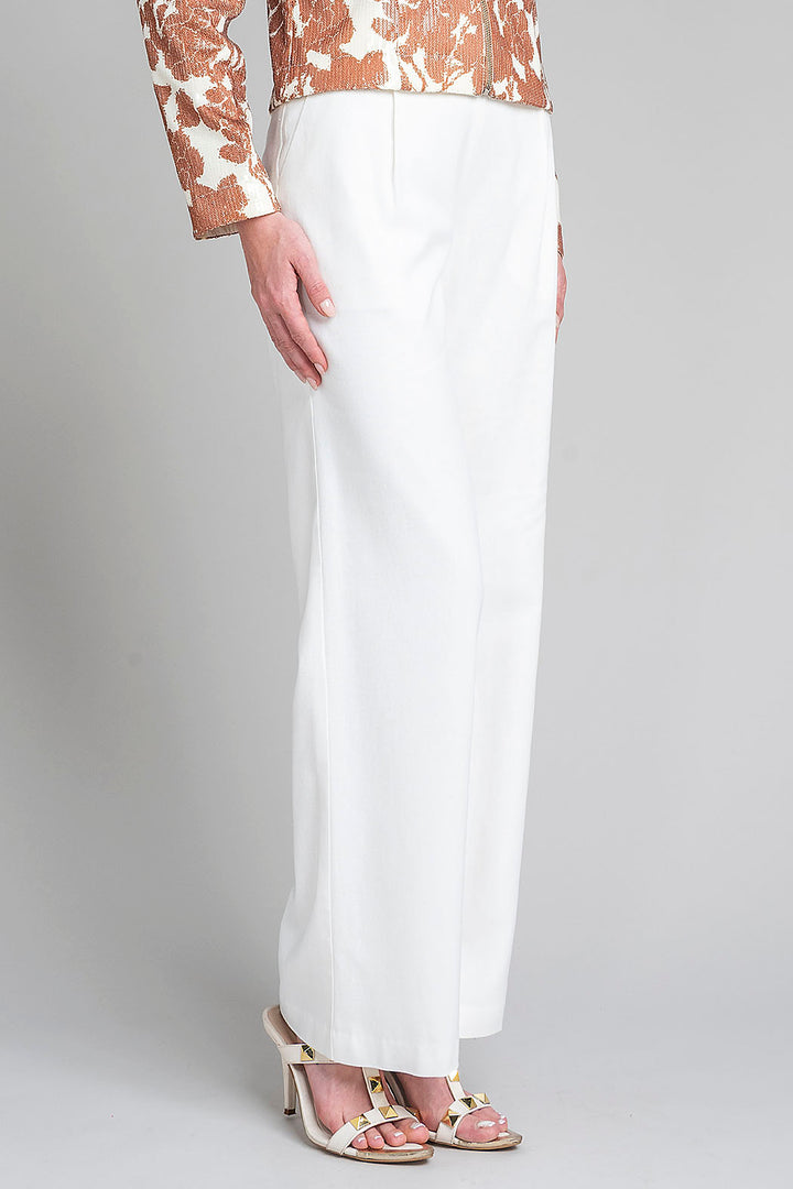 Pantalon Liso Corte Recto