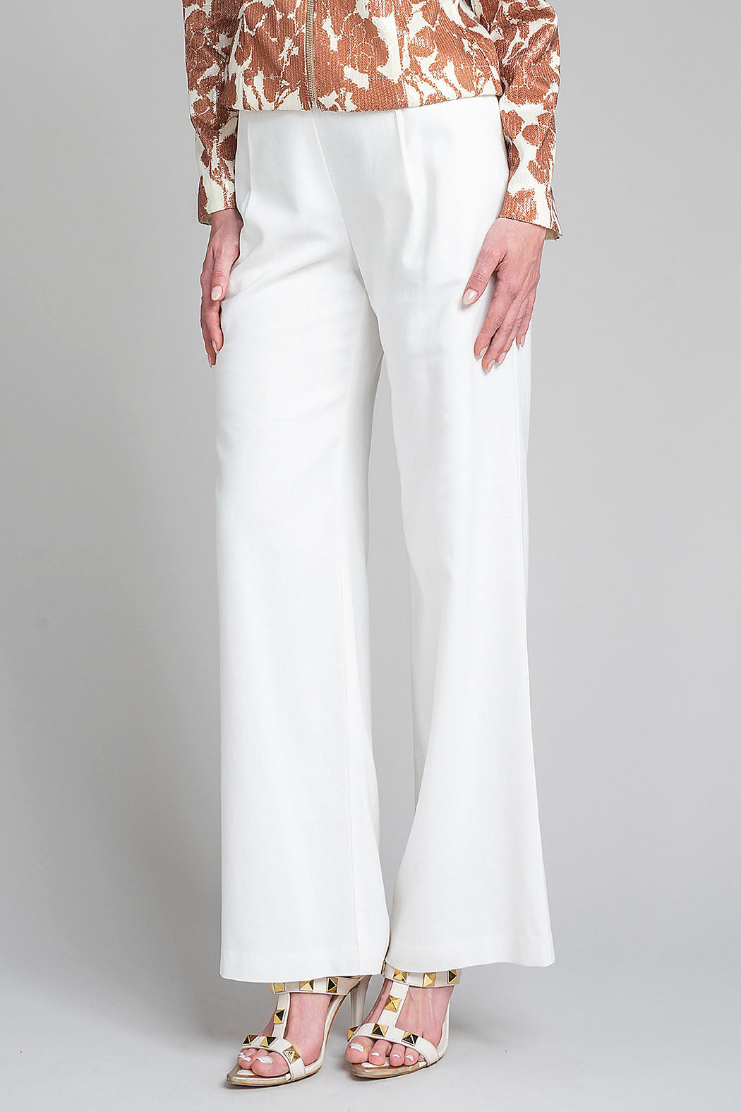 Pantalon Liso Corte Recto