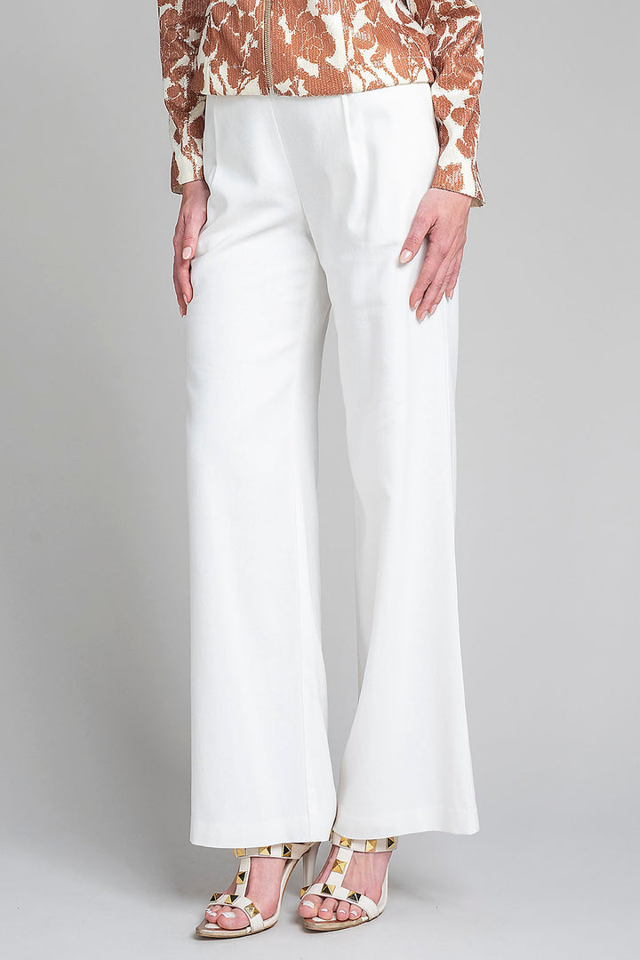 Pantalon Liso Corte Recto