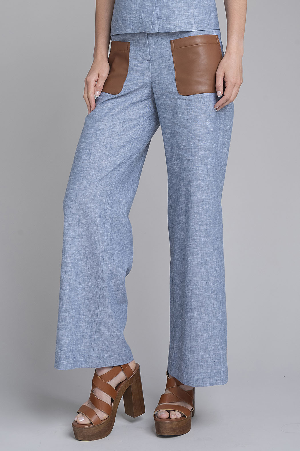 Pantalon Recto Jaspeado