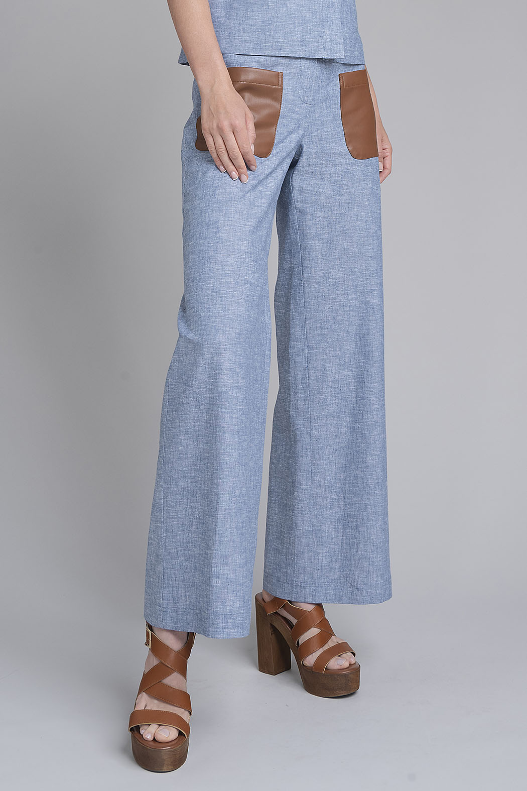 Pantalon Recto Jaspeado