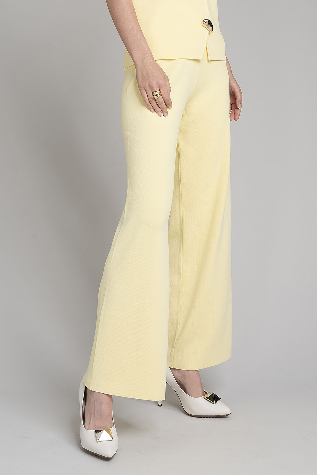 Pantalon De Punto Liso