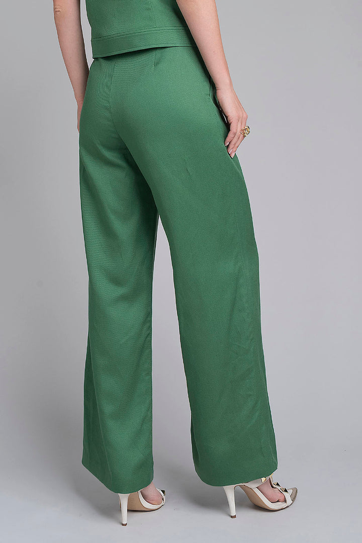 Pantalon Liso Corte Recto