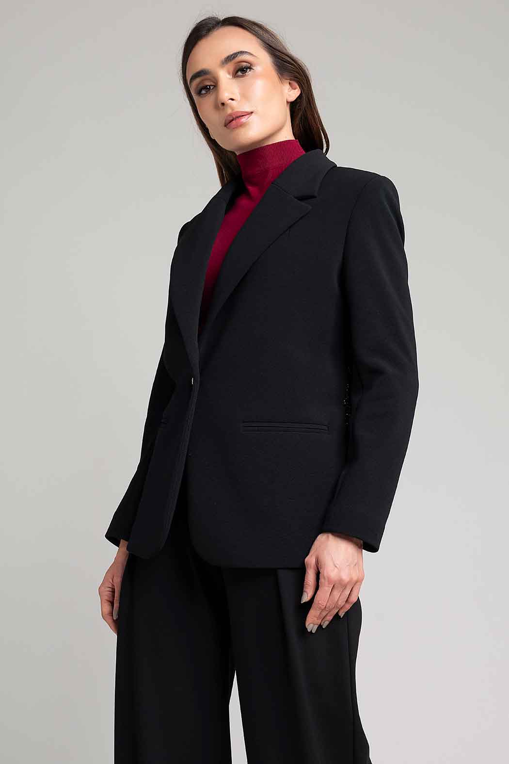 Saco Con Solapa