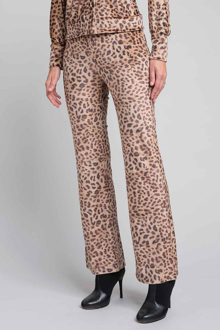 Pantalon Con Estampado De Animal Print