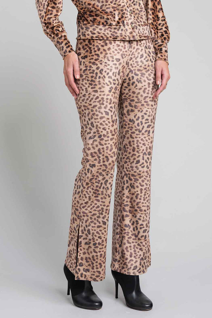 Pantalon Con Estampado De Animal Print