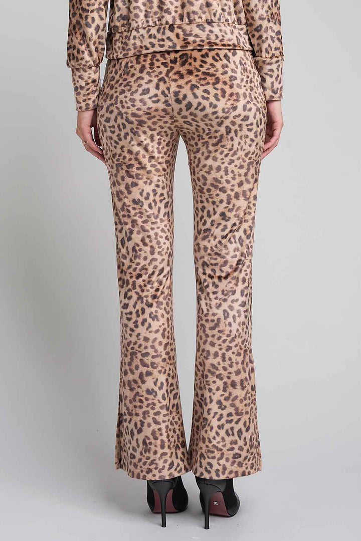 Pantalon Con Estampado De Animal Print