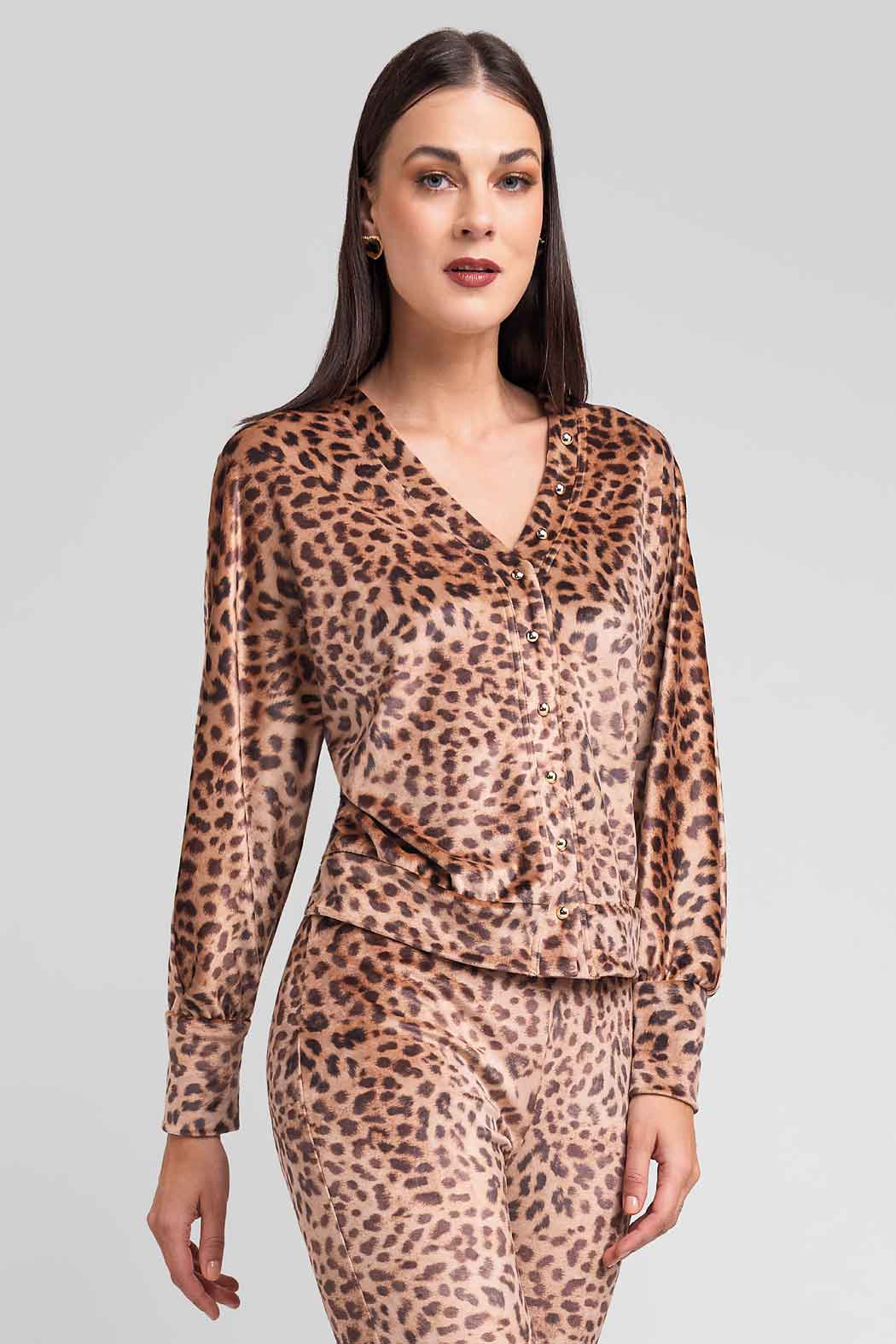 Sueter Con Estampado De Animal Print