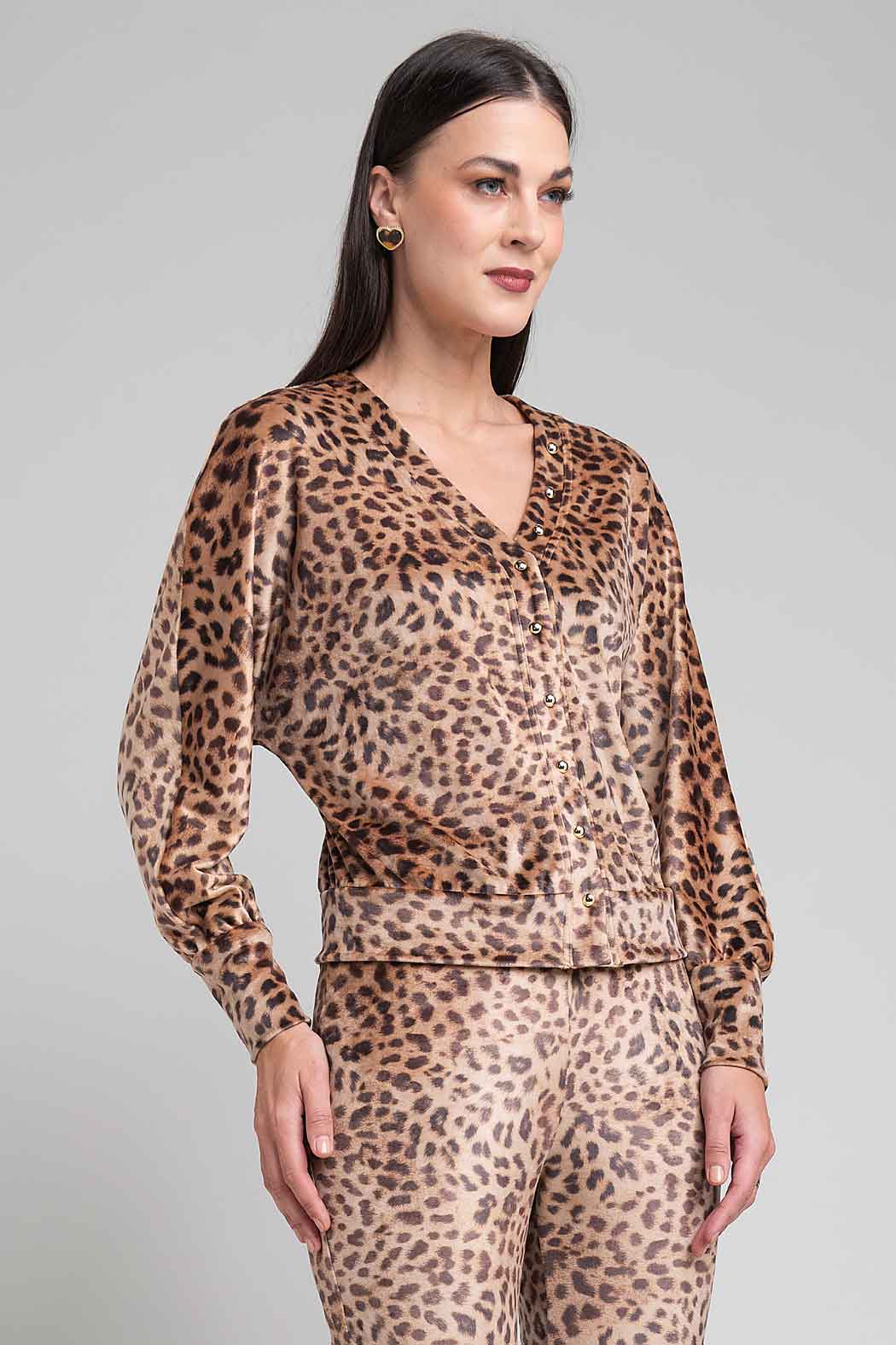 Sueter Con Estampado De Animal Print