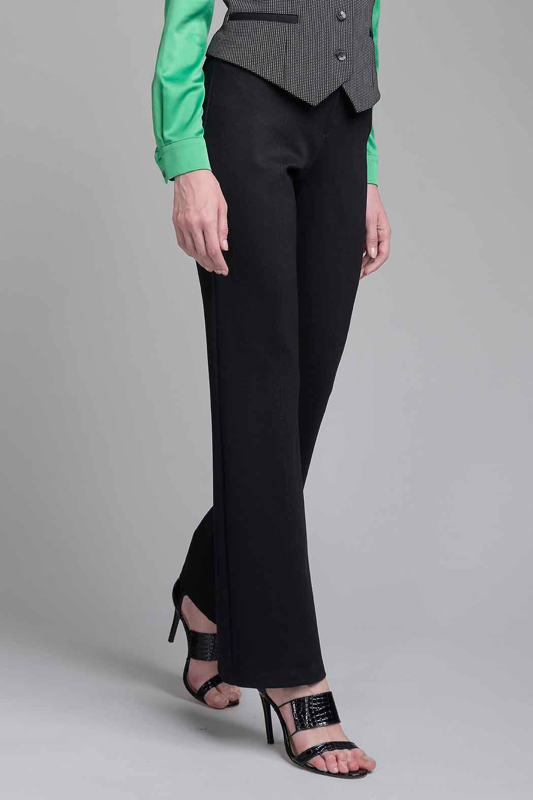 Pantalon Liso Corte Recto