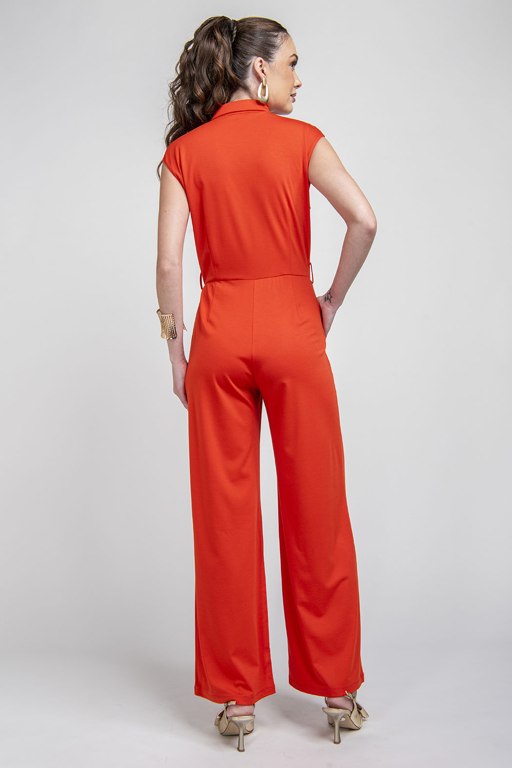 Jumpsuit Liso Sin Mangas