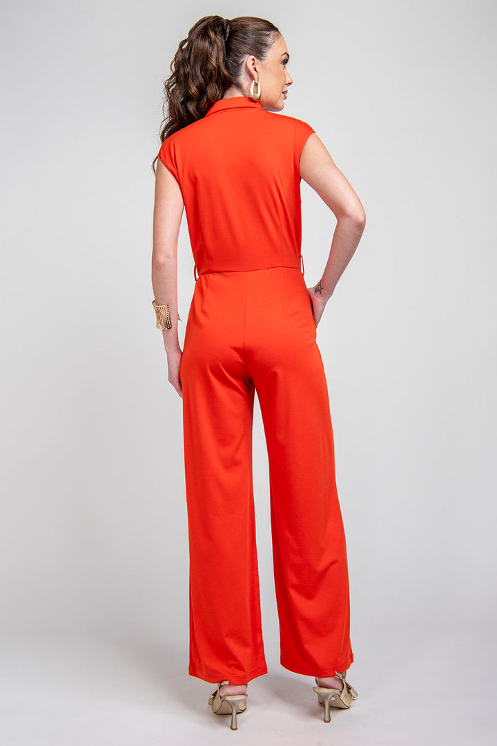 Jumpsuit Liso Sin Mangas