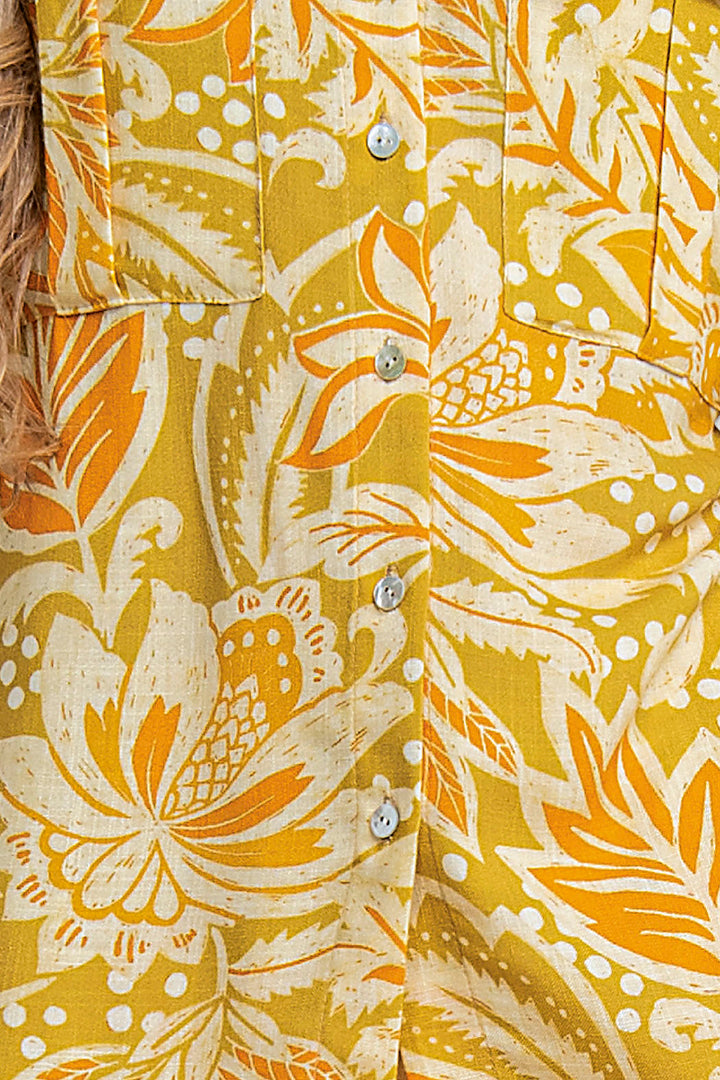 Blusa Camisera Estampada