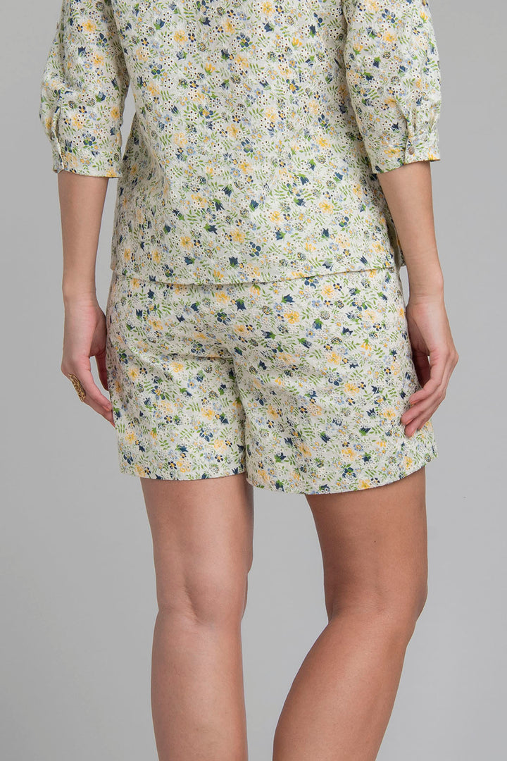 Short Estampado De Flores