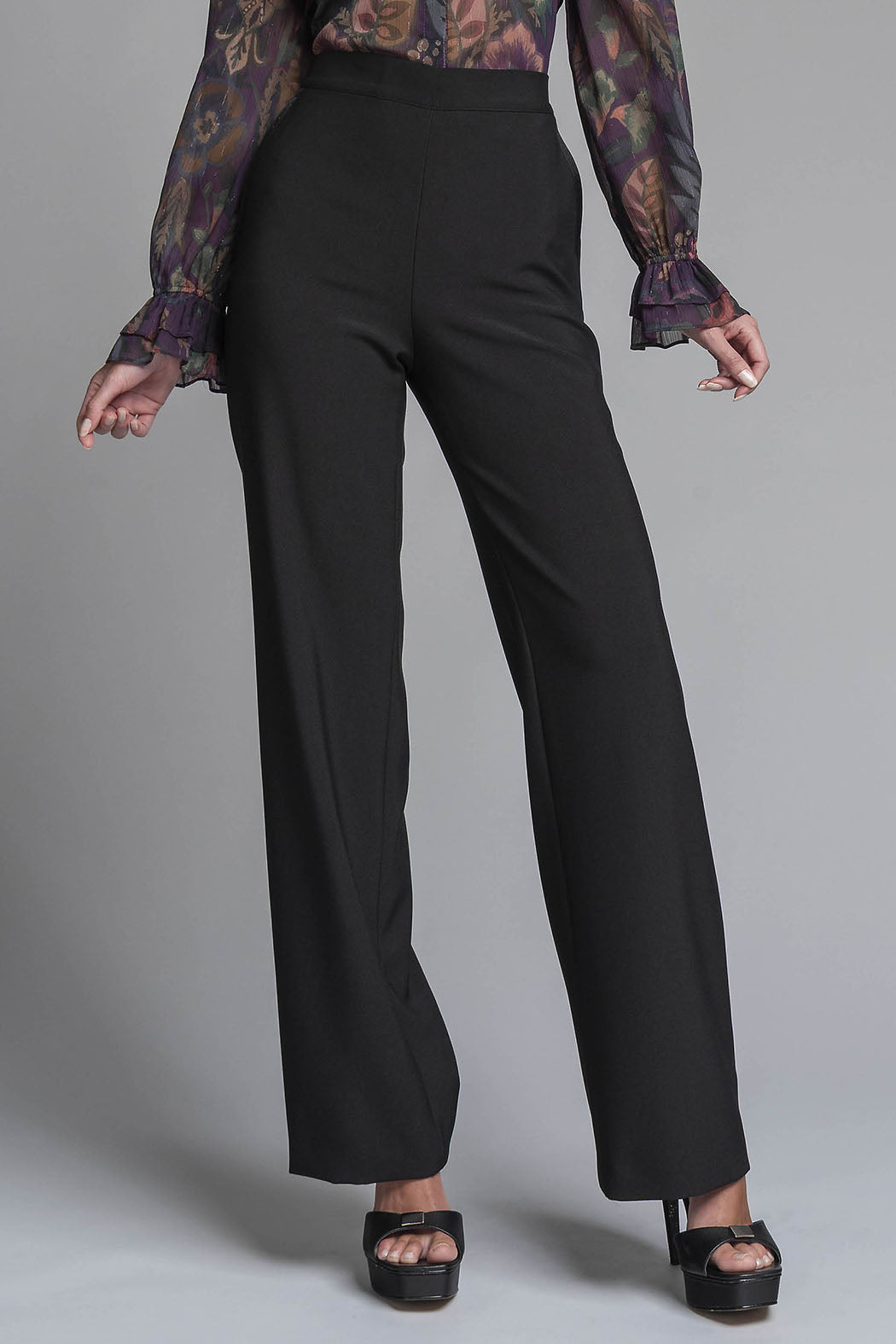 Pantalon Liso Corte Recto