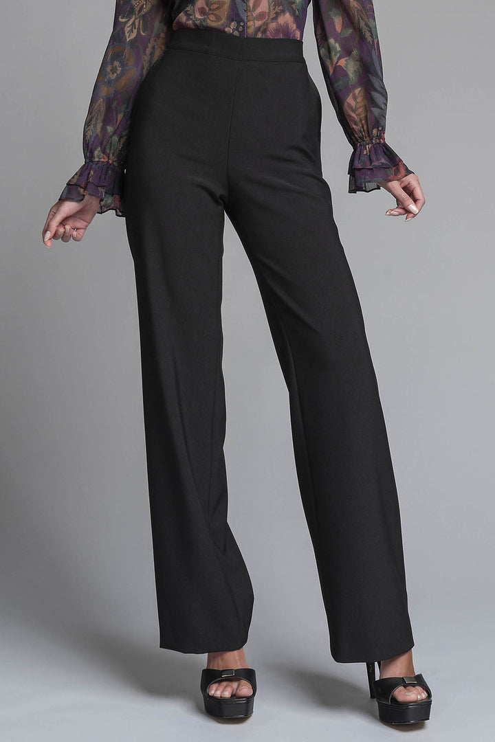 Pantalon Liso Corte Recto