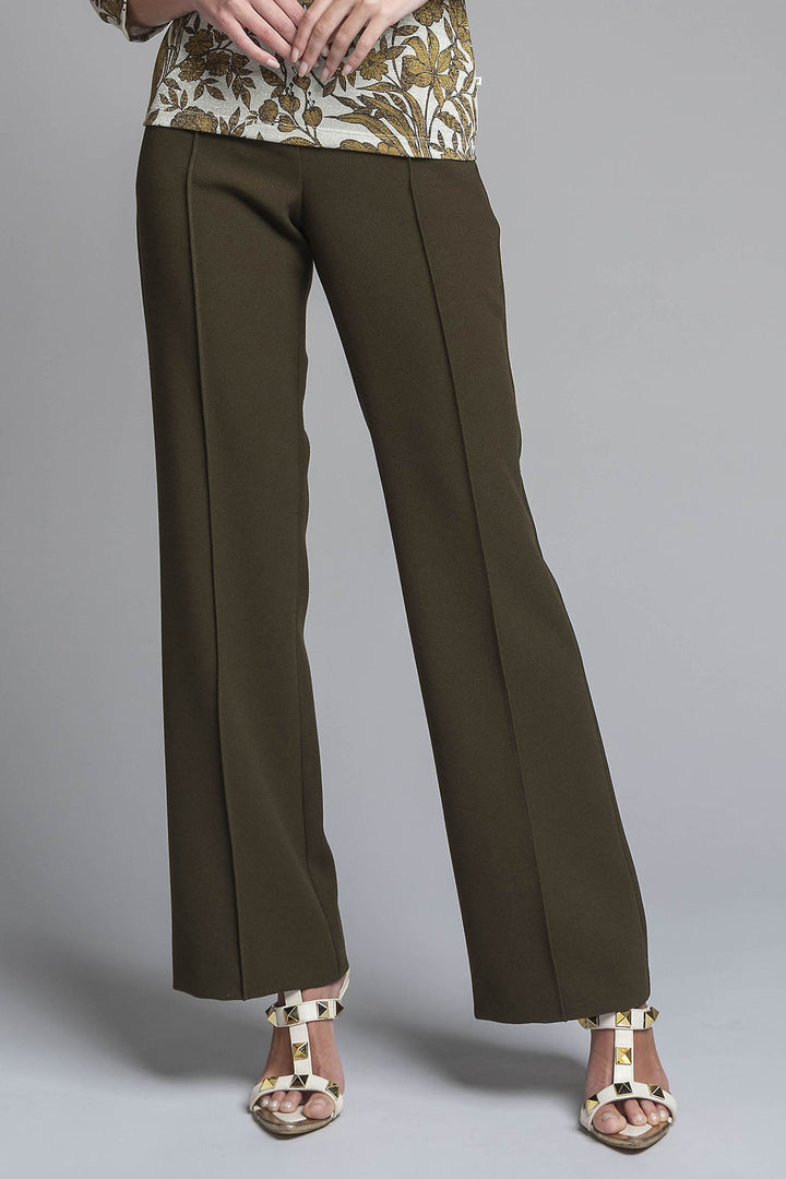 Pantalon De Vestir Corte Recto