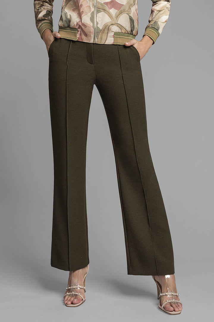 Pantalon De Vestir Corte Recto